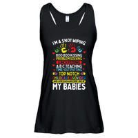 Daycare Provider Boo Boo Kissing Care Childcare Teacher Ladies Essential Flowy Tank