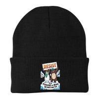 DEAR PENGUINS BEARS WE HATE HIM TOO NO TARIFFS RESIST Beanie