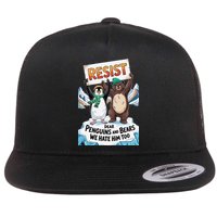 DEAR PENGUINS BEARS WE HATE HIM TOO NO TARIFFS RESIST Flatbill Hat