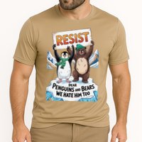 DEAR PENGUINS BEARS WE HATE HIM TOO NO TARIFFS RESIST Performance Shirt