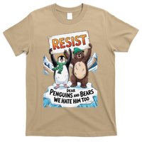 DEAR PENGUINS BEARS WE HATE HIM TOO NO TARIFFS RESIST T-Shirt