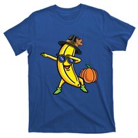 Dabbing Pilgrim Banana Thanksgiving Cute Gift T-Shirt