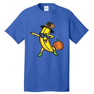 Dabbing Pilgrim Banana Thanksgiving Cute Gift Tall T-Shirt