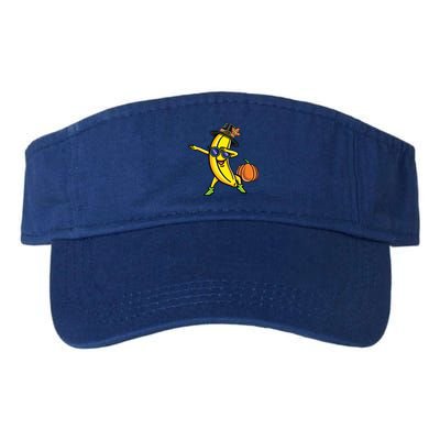 Dabbing Pilgrim Banana Thanksgiving Cute Gift Valucap Bio-Washed Visor