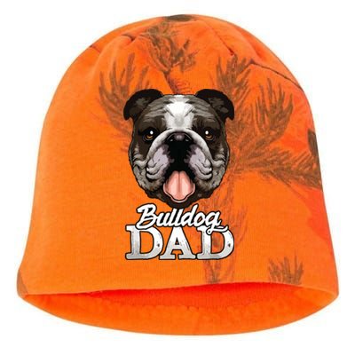 Dog Papa Bulldog Dad Gifts English Bulldog Gifts Kati - Camo Knit Beanie