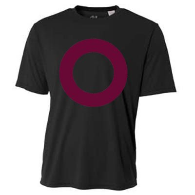 Drs Purple Circle Cooling Performance Crew T-Shirt