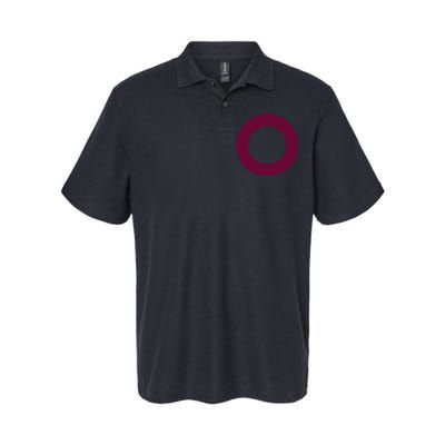 Drs Purple Circle Softstyle Adult Sport Polo