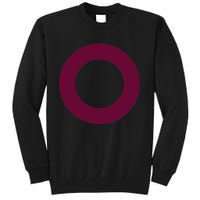 Drs Purple Circle Tall Sweatshirt