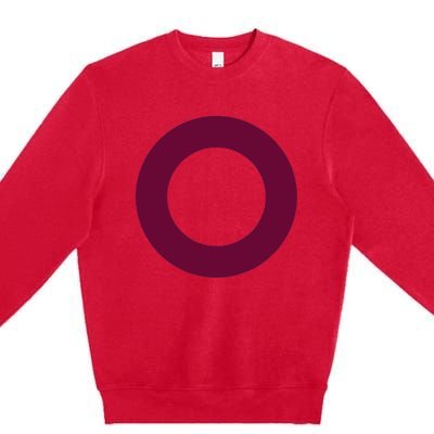 Drs Purple Circle Premium Crewneck Sweatshirt