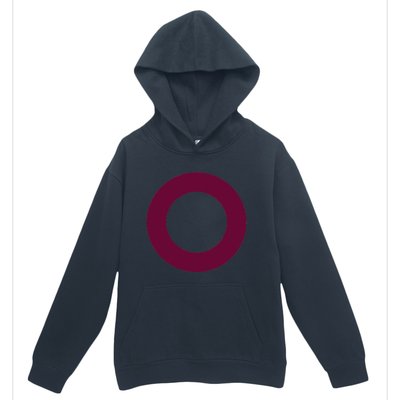 Drs Purple Circle Urban Pullover Hoodie