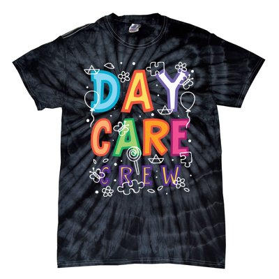 Daycare Provider Childcare Preschool Teacher Tie-Dye T-Shirt