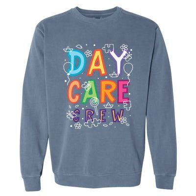 Daycare Provider Childcare Preschool Teacher Garment-Dyed Sweatshirt