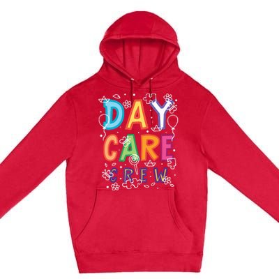 Daycare Provider Childcare Preschool Teacher Premium Pullover Hoodie