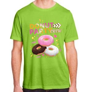 Donut Party Crew Family Matching Friends Donut Lover Funny Funny Gift Adult ChromaSoft Performance T-Shirt