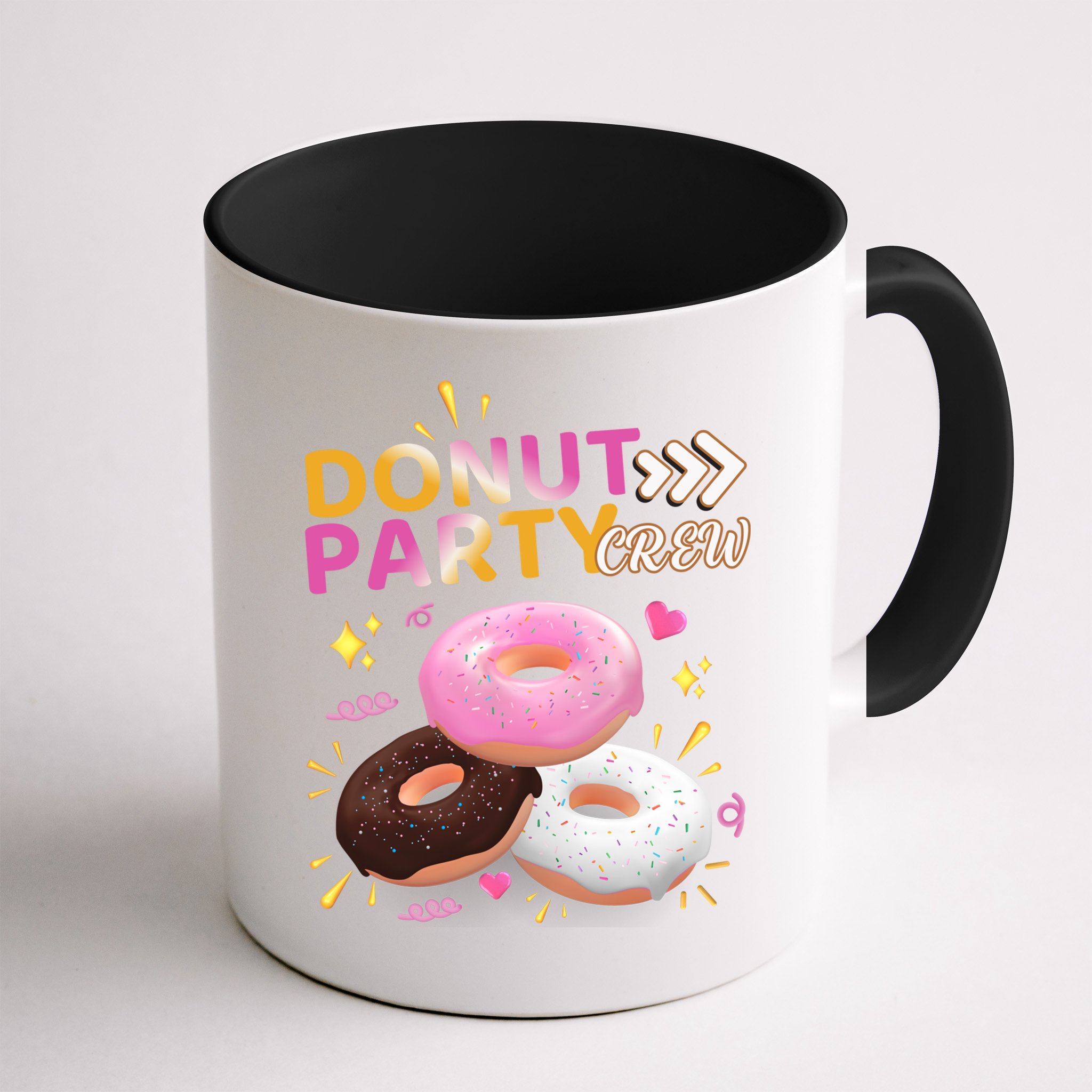 Donut Party Crew Family Matching Friends Donut Lover Funny Funny Gift Mug