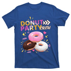 Donut Party Crew Family Matching Friends Donut Lover Funny Funny Gift T-Shirt