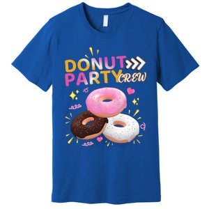 Donut Party Crew Family Matching Friends Donut Lover Funny Funny Gift Premium T-Shirt