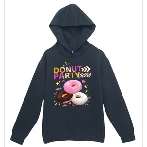 Donut Party Crew Family Matching Friends Donut Lover Funny Funny Gift Urban Pullover Hoodie