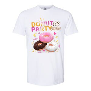 Donut Party Crew Family Matching Friends Donut Lover Funny Funny Gift Softstyle CVC T-Shirt