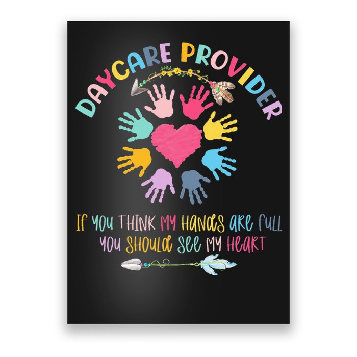 Daycare Provider Childcare Pre-k Teacher Appreciation Poster