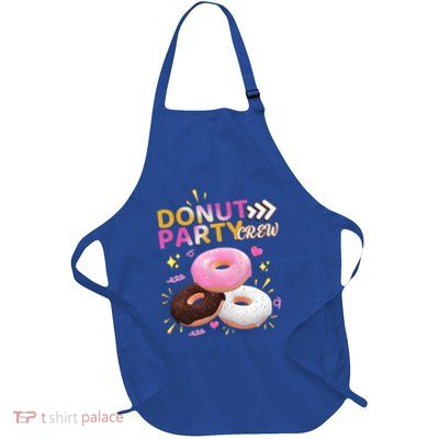 Donut Party Crew Family Matching Friends Donut Lover Funny Gift Apron