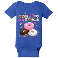 Donut Party Crew Family Matching Friends Donut Lover Funny Gift Baby Bodysuit