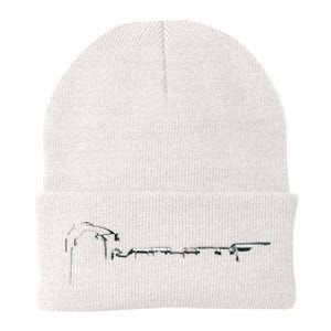 Dslr Photographer Camera Silhouette Funny Photography Knit Cap Winter Beanie