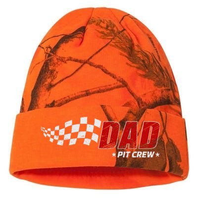 Dad Pit Crew Race Car Birthday Family Matching Pit Crew Kati Licensed 12" Camo Beanie