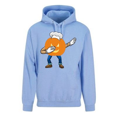 Dabbing Pumpkin Chef Gift Funny Halloween Chef Cool Gift Unisex Surf Hoodie