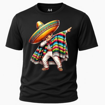 Dabbing Poncho Cinco De Mayo Mexican Holiday Performance Shirt