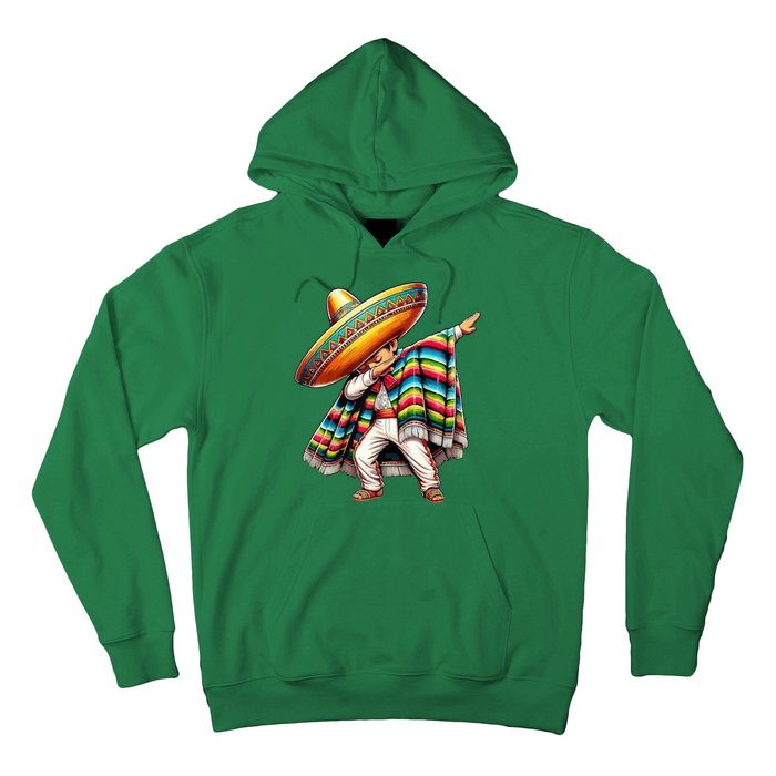 Dabbing Poncho Cinco De Mayo Mexican Holiday Hoodie