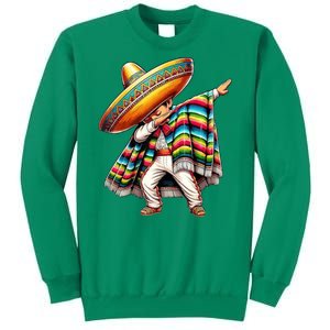 Dabbing Poncho Cinco De Mayo Mexican Holiday Sweatshirt