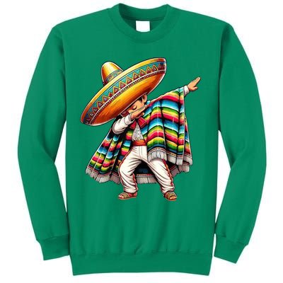Dabbing Poncho Cinco De Mayo Mexican Holiday Sweatshirt