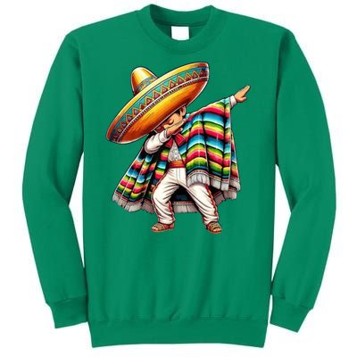 Dabbing Poncho Cinco De Mayo Mexican Holiday Sweatshirt