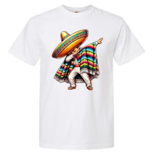 Dabbing Poncho Cinco De Mayo Mexican Holiday Garment-Dyed Heavyweight T-Shirt