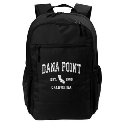Dana Point California Ca Vintage Established Athletic Sports Design Backpack
