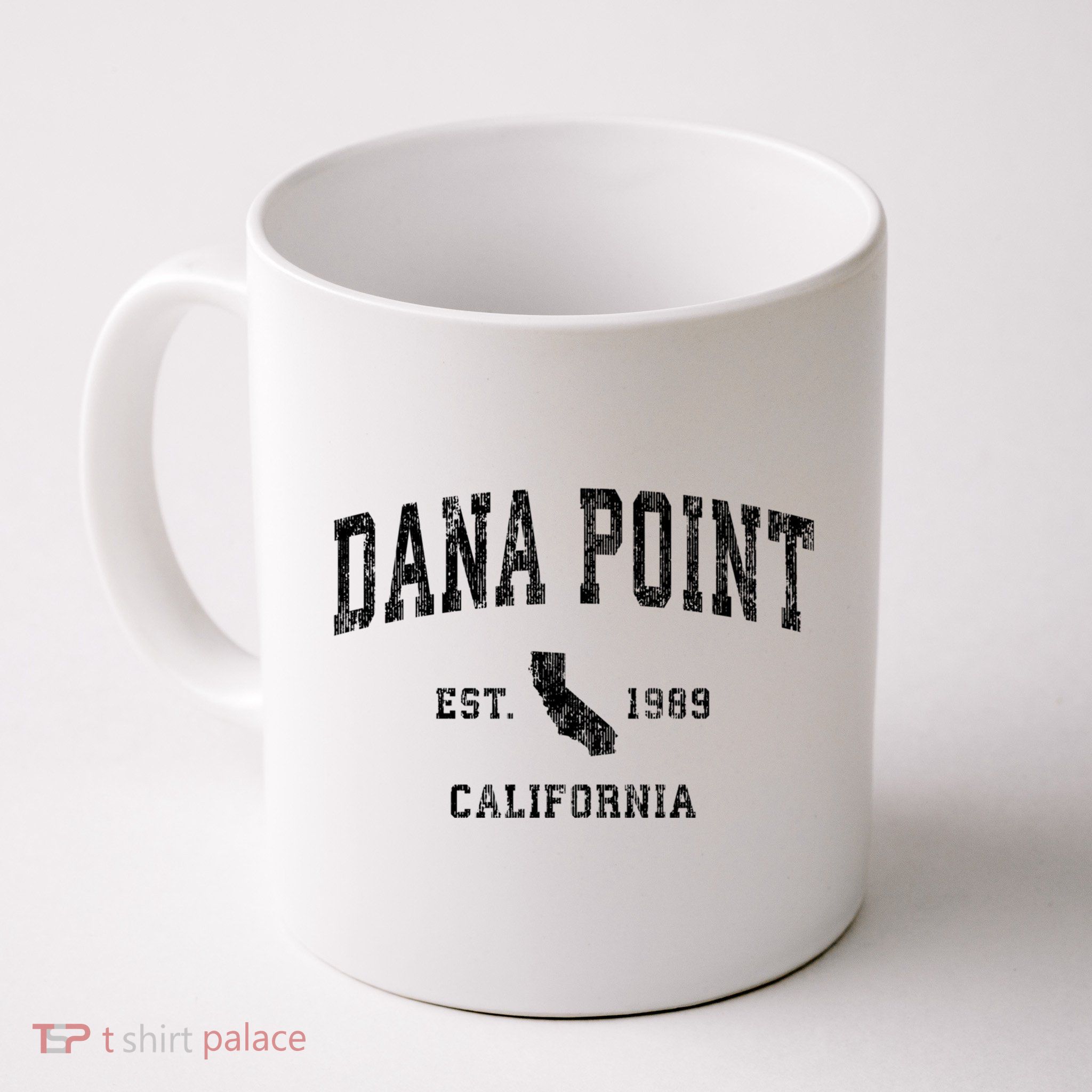 Dana Point California Ca Vintage Established Athletic Sports Design Mug
