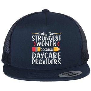 Daycare Provider Care Teacher Appreciation Gift Great Gift Flat Bill Trucker Hat