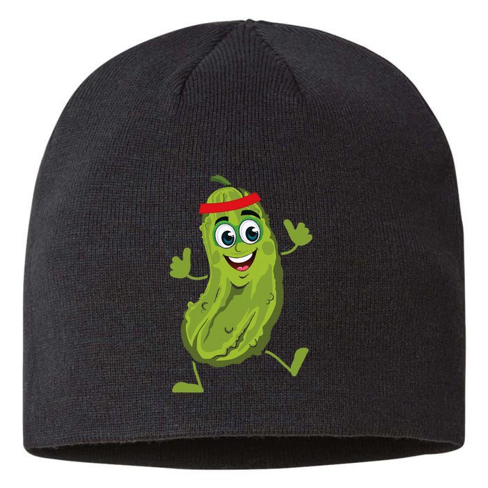 Dancing Pickle Cucumber Vegetarian Vegan Vegetable Pickles Sustainable Beanie