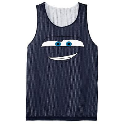 Disny Pxar Cars Lightning Mcquen Big Face Cartoon Face Cars Mesh Reversible Basketball Jersey Tank