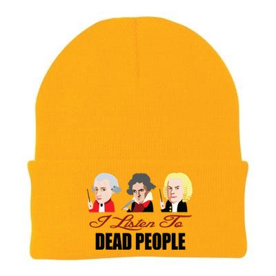 Dead People Classical Music ShirtMozart Beethoven Bach Tee Knit Cap Winter Beanie