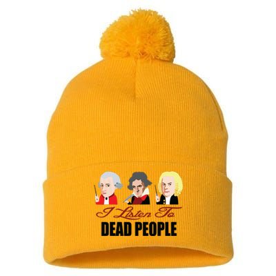 Dead People Classical Music ShirtMozart Beethoven Bach Tee Pom Pom 12in Knit Beanie