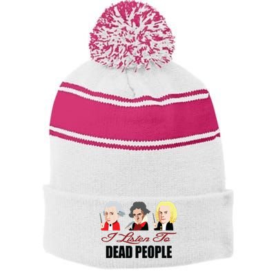 Dead People Classical Music ShirtMozart Beethoven Bach Tee Stripe Pom Pom Beanie