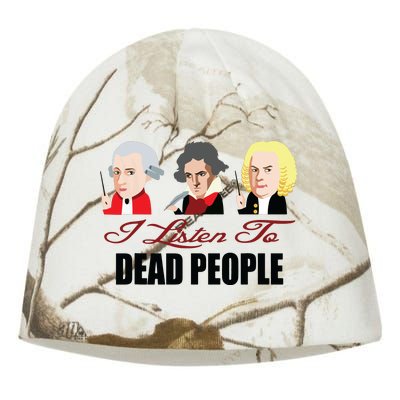 Dead People Classical Music ShirtMozart Beethoven Bach Tee Kati - Camo Knit Beanie