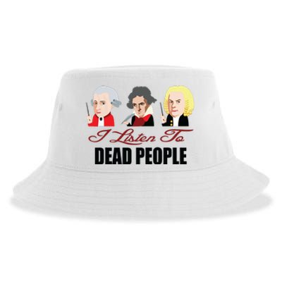 Dead People Classical Music ShirtMozart Beethoven Bach Tee Sustainable Bucket Hat