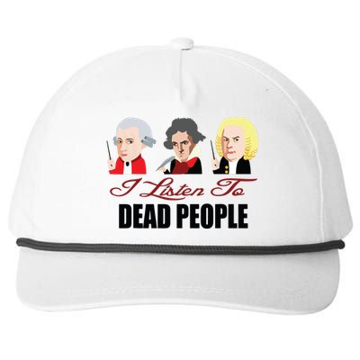 Dead People Classical Music ShirtMozart Beethoven Bach Tee Snapback Five-Panel Rope Hat