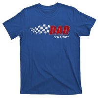 Dad Pit Crew Race Car Birthday Family Matching T-Shirt