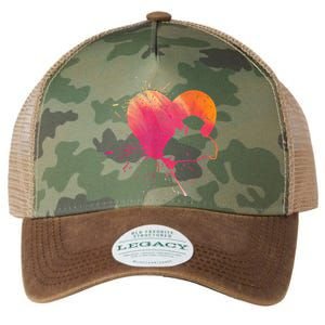 Dog Puppy Cat Hearts Baby Dogs Cat Heart Dog & Cat Legacy Tie Dye Trucker Hat