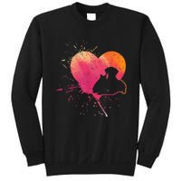 Dog Puppy Cat Hearts Baby Dogs Cat Heart Dog & Cat Sweatshirt