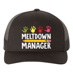 Daycare Provider Childcare Meltdown Manager Yupoong Adult 5-Panel Trucker Hat